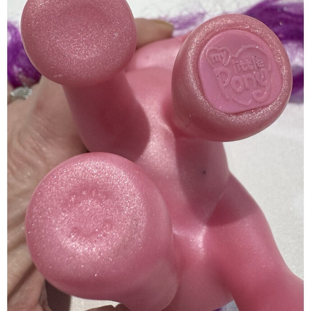 My Little Pony 'Silver Song' 5" Beautiful Original G3 2010 Super Long Hair - Picture 5 of 5